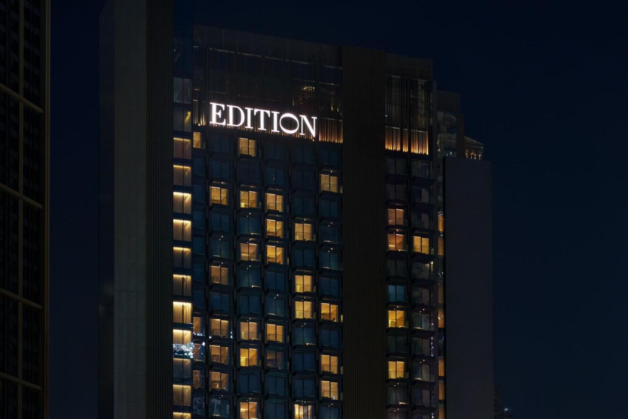 The Dubai Edition 외부 사진 Edition at night